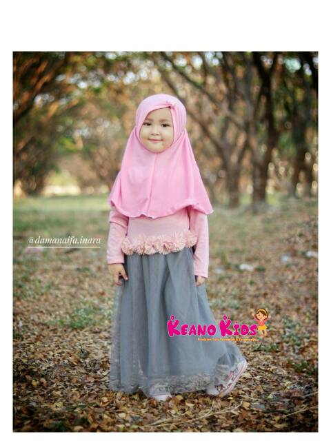 Gamis tutu flower