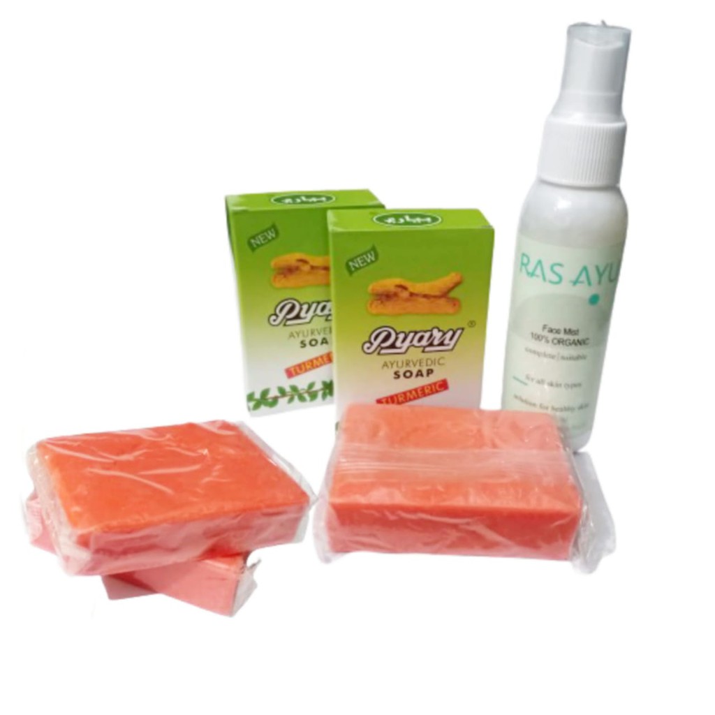 Sabun Paketan / Paket Kecantikan | Facemist Saffron zamzam + Sabun Pyary Original Saudi | 100% ASLI