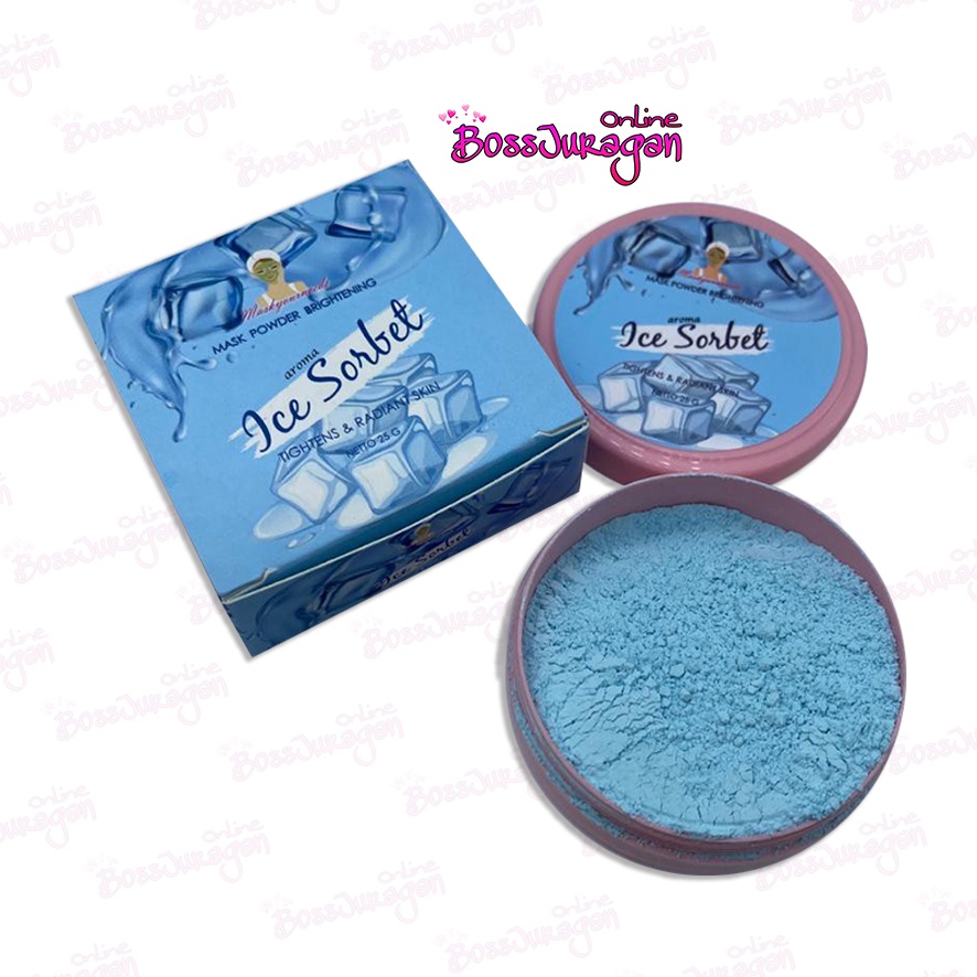 (BOSS) MASKER Maskyourneeds ICE SORBET BPOM 25G