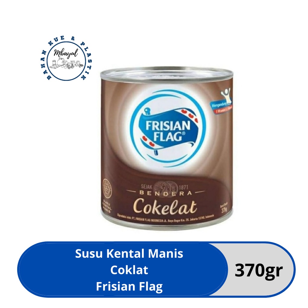 

Frisian Flag Coklat / Susu Bendera Kental Manis Coklat / SKM Coklat Kaleng