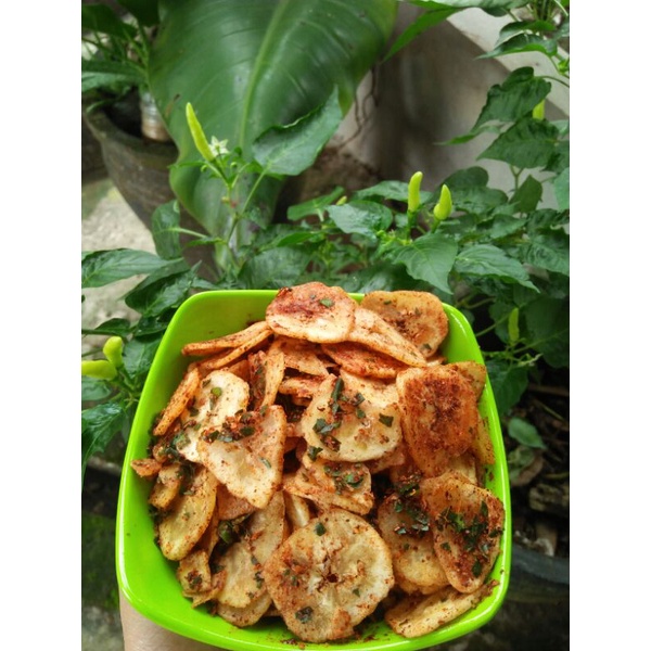 

keripik pisang pedas nagih