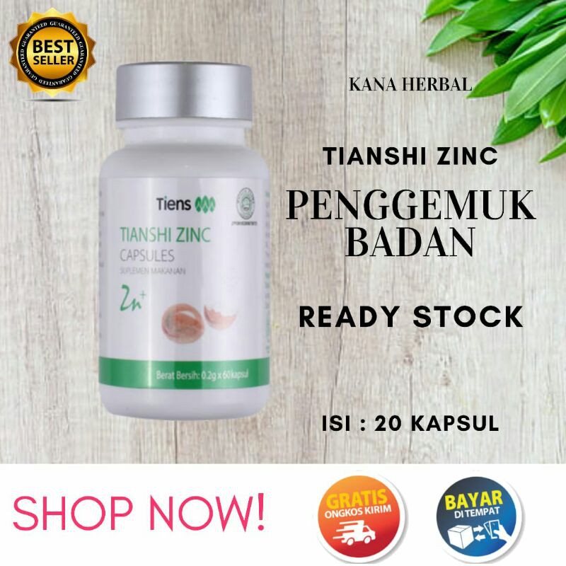 Tiens Penggemuk Badan Ampuh Kemasan Ecer 20 Kapsul