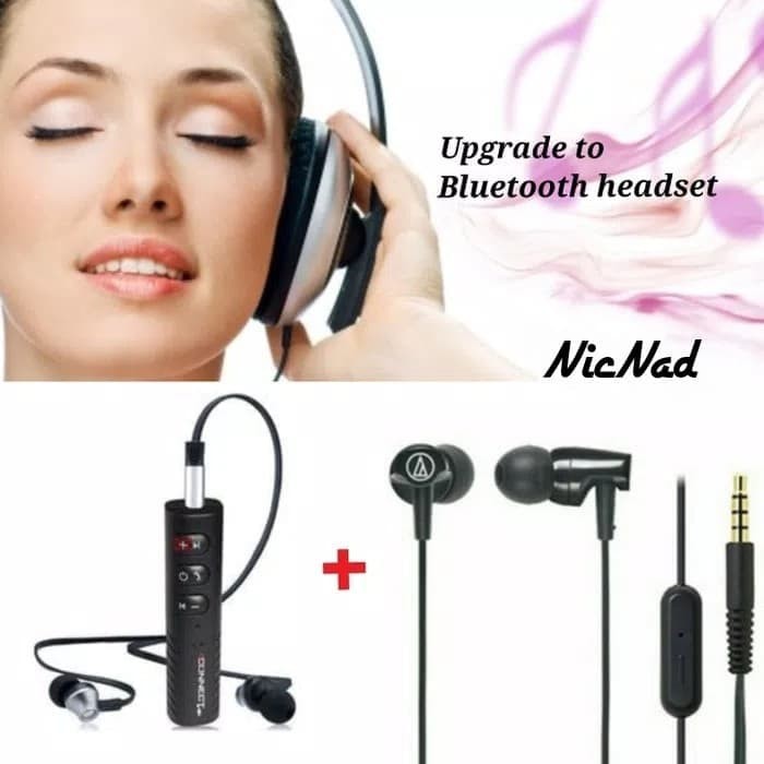 TERBATAS AUDIO TECHNICA CLR 100IS + BLUETOOTH WIRELESS AUDIO RECEIVER 4CONNECT