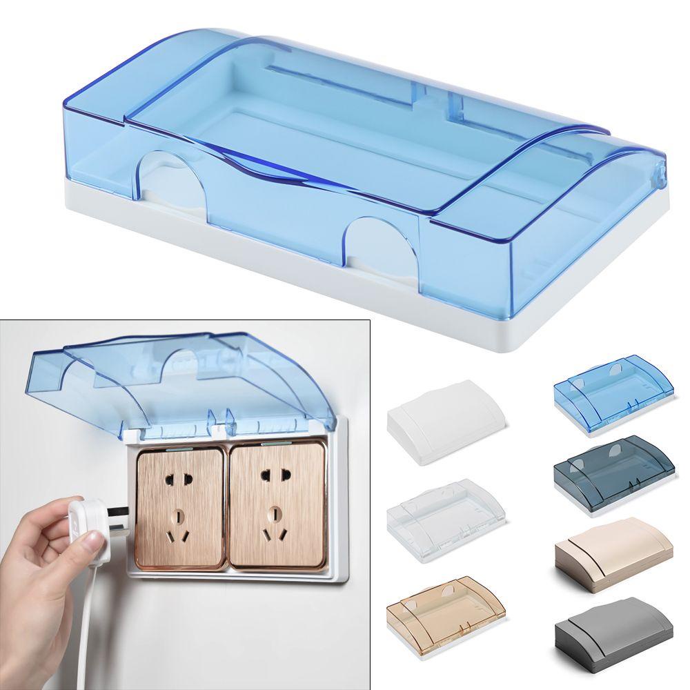 CHOOKYY Socket Protector Transparan 86tipe Waterproof Pelindung Saklar box