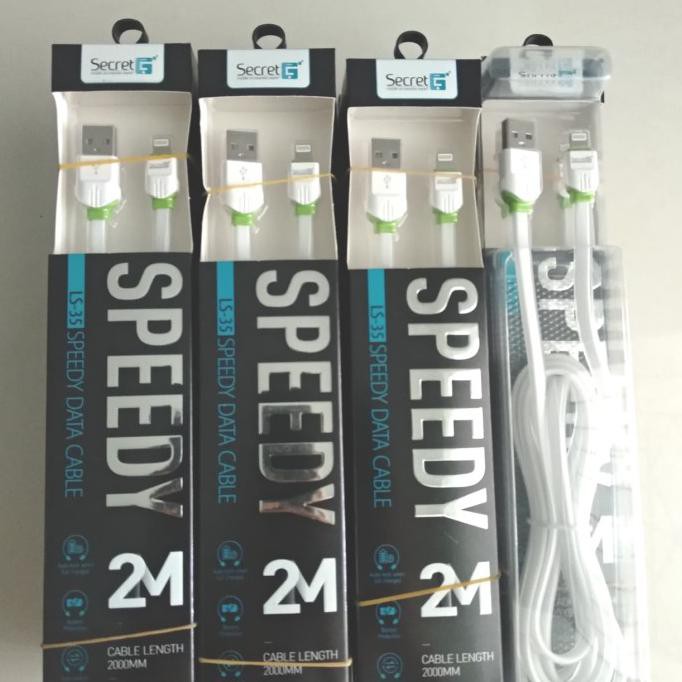 Secret G Ls38 Lightning Cable Kabel Charger Data Iphone 5 6 7 8 X Xi Satima87 Ayo Order