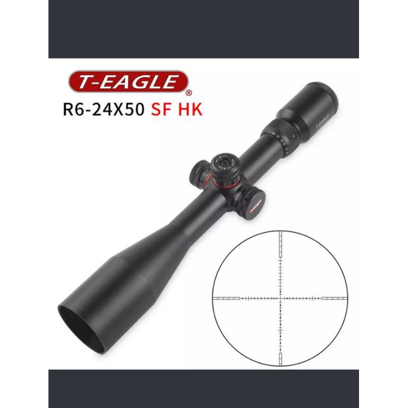 Telescope Teleskop T-Eagle R 6-24x50 SF HK Tahan Getar