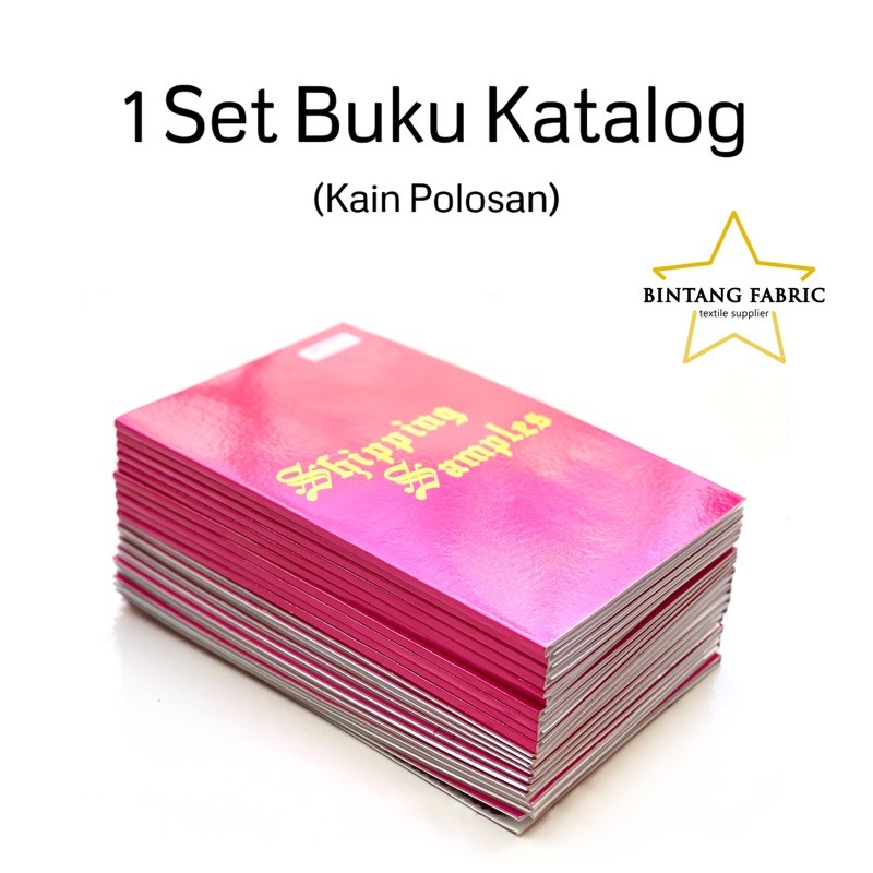 

Dck Buku Katalog Kain Polosan Textile 1 SET