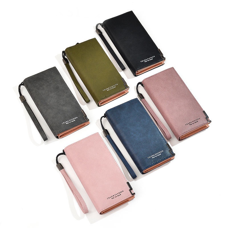 [ Clearance Sale! ] Dompet Wanita Import CHARM FASHION Kulit