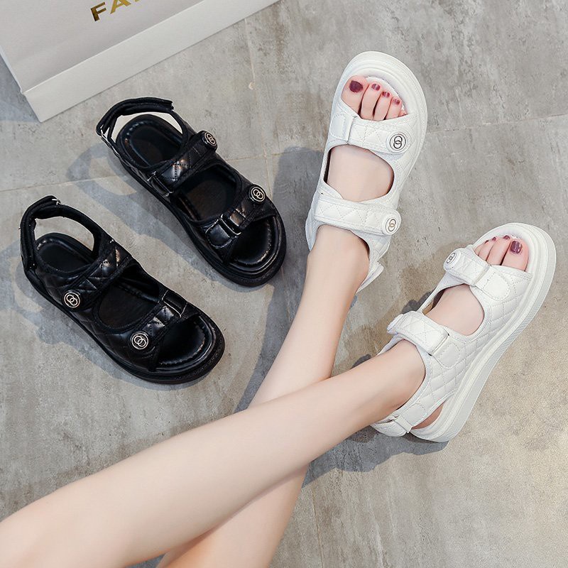 AVANCEID KOLEKSI Sepatu Sandal Sneakers Sandal Gunung Wanita Kasual Import