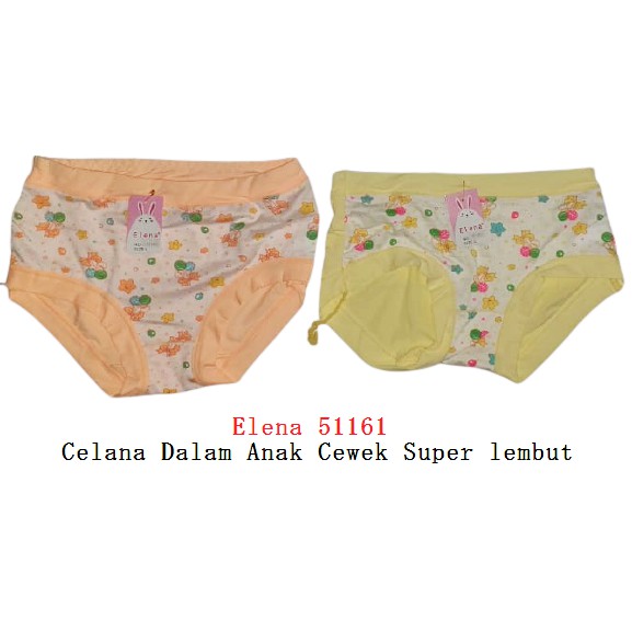 CD Celana Dalam Segitiga Anak Cewek Perempuan Super Soft ELENA 51161, 51152, 51153, 51144, 51145 -47