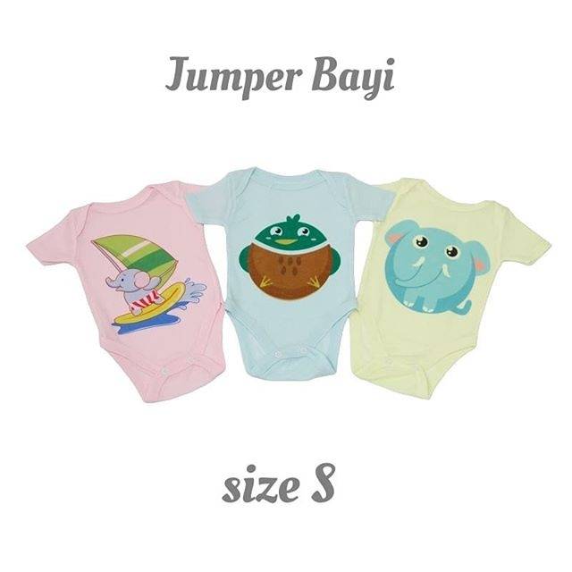 Jumper Bayi Warna size S/Jumper Newborn/Baju Bayi Newborn/Kaos Bayi