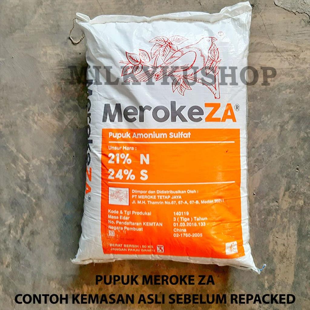 PUPUK MEROKE ZA 1 KG KEMASAN REPACK AMONIUM SULFAT