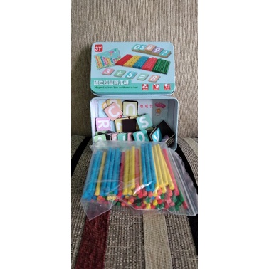 Educational Tin Box mainan edukasi buat anak