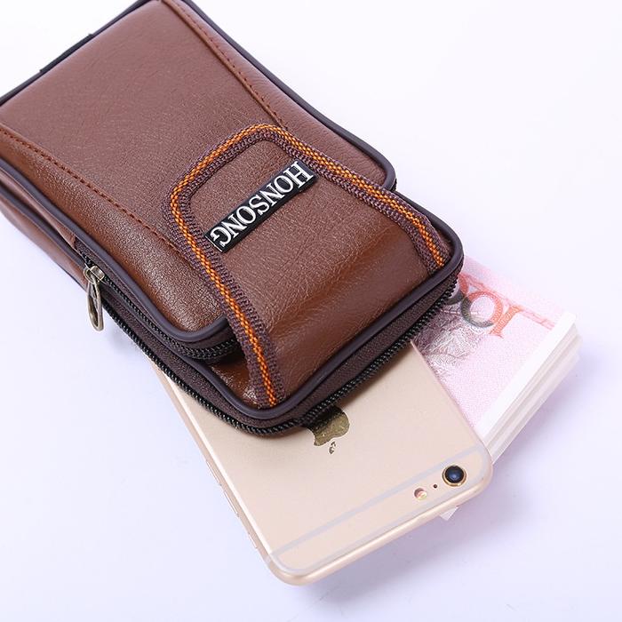 ✰ DOMPET HP PINGGANG PRIA KULIT IMPORT PREMIUM ORI GLASVE SARUNG HP COWOK KEREN BRANDED BATAM ORIGIN