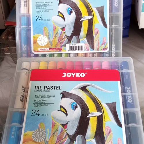

Crayon minyak GREEBEL/ JOYKO 18 Warna/24 Warna