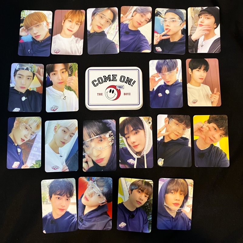 [ COME ON MD ] The Boyz - Come On Official Merchandise Tincase Photocard : Juyeon Hyunjae Sunwoo You