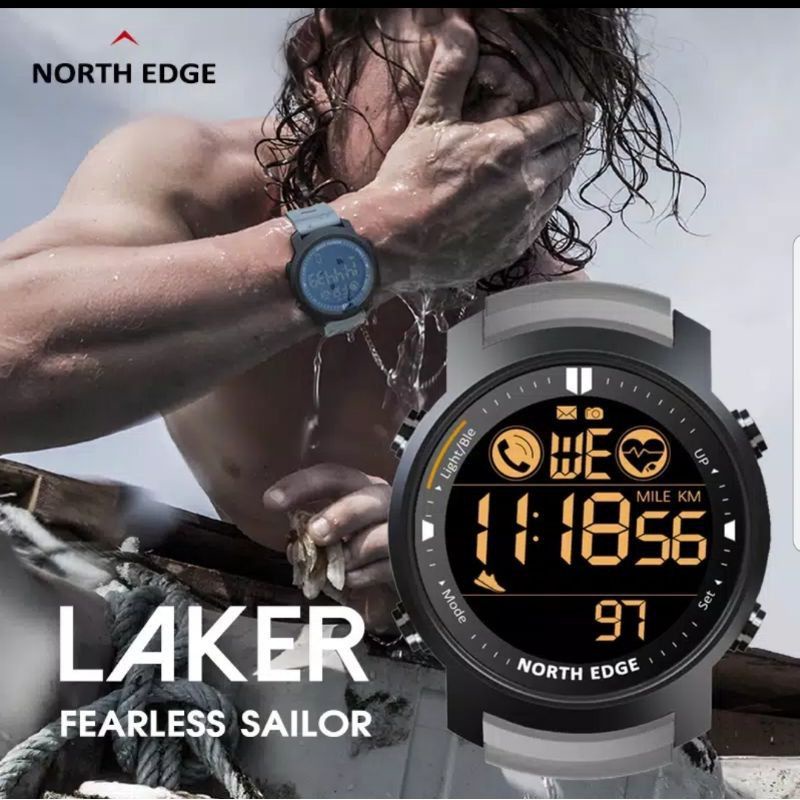 NORTH EDGE MARS LAKER ORIGINAL jam tangan smartwatch