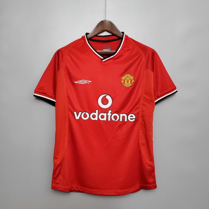 Jersey Retro Manchester United Home 2000/01