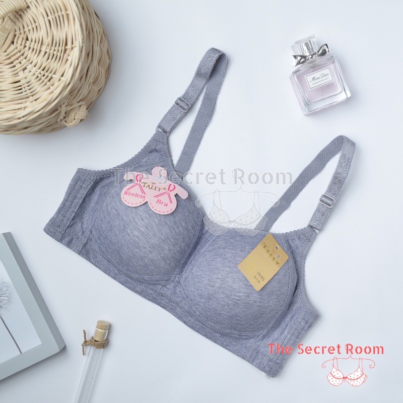 TALLY BRA BH 019 I TANPA KAWAT I BUSA TIPIS I CUP C | SIZE 36 - 42