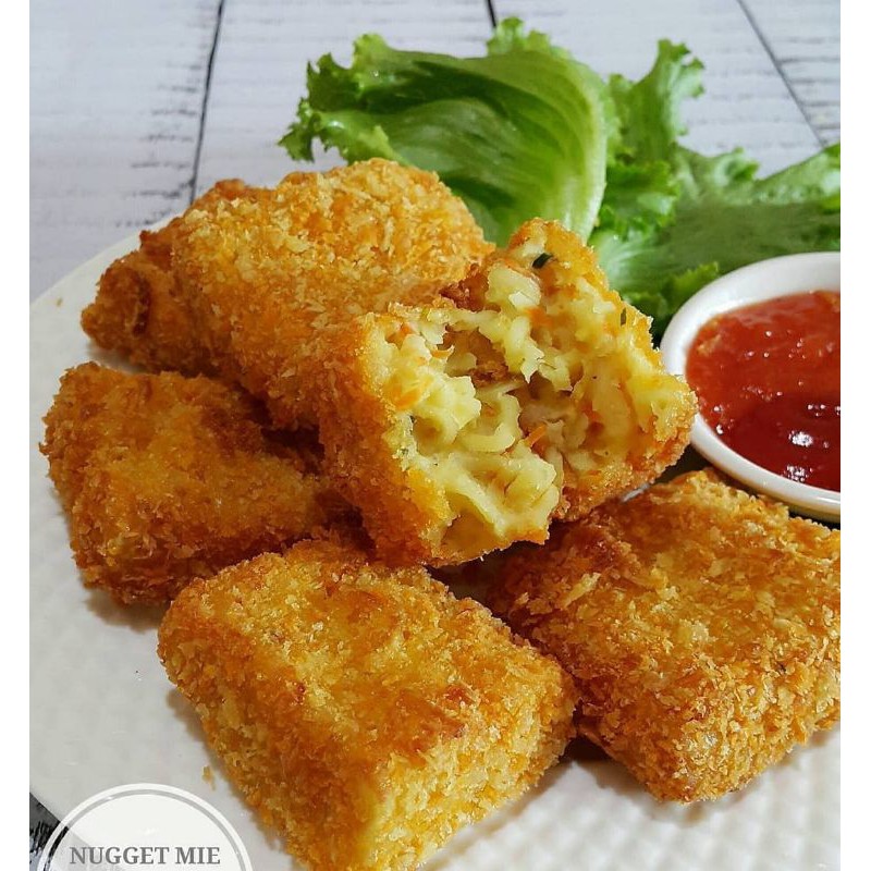 

NUGGET ISI MIE+SAYURAN+AYAM JAJANAN SEHAT TANPA PENGAWET DAN MSG