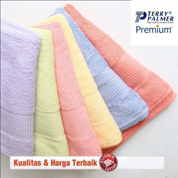 Handuk Terry Palmer Enchanted Uk 50x100 Warna cerah / Muda Handuk Olahraga Mandi Hotel