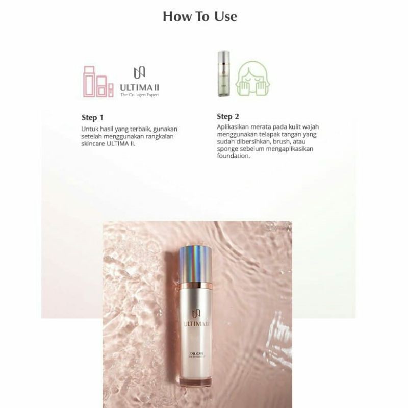 ULTIMA II Delicate Under Make Up Tint Aquafleur 60ML