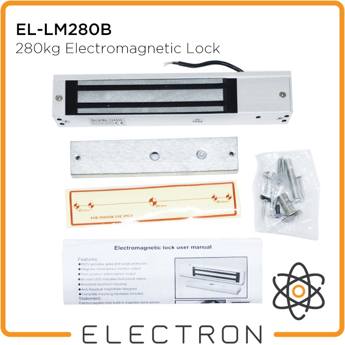 EL-LM280B 280kg Waterproof Electric Magnetic Door Lock Access Control