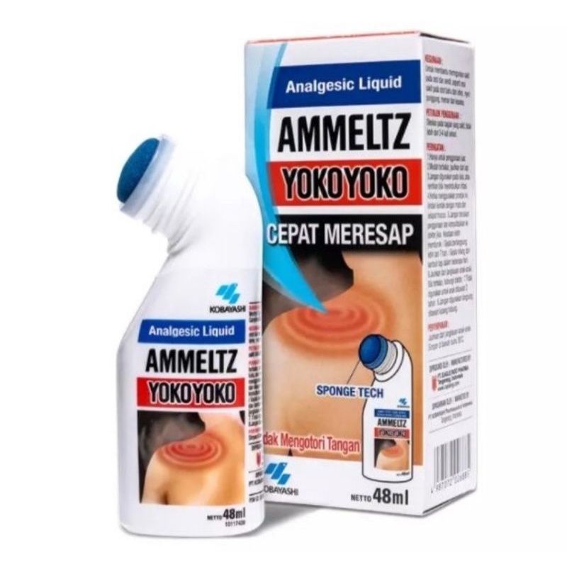 AMMETZ YOKO YOKO 48ML Pereda Nyeri Rematik Linu Nyeri Sendi Analgesic Cepat Meresap