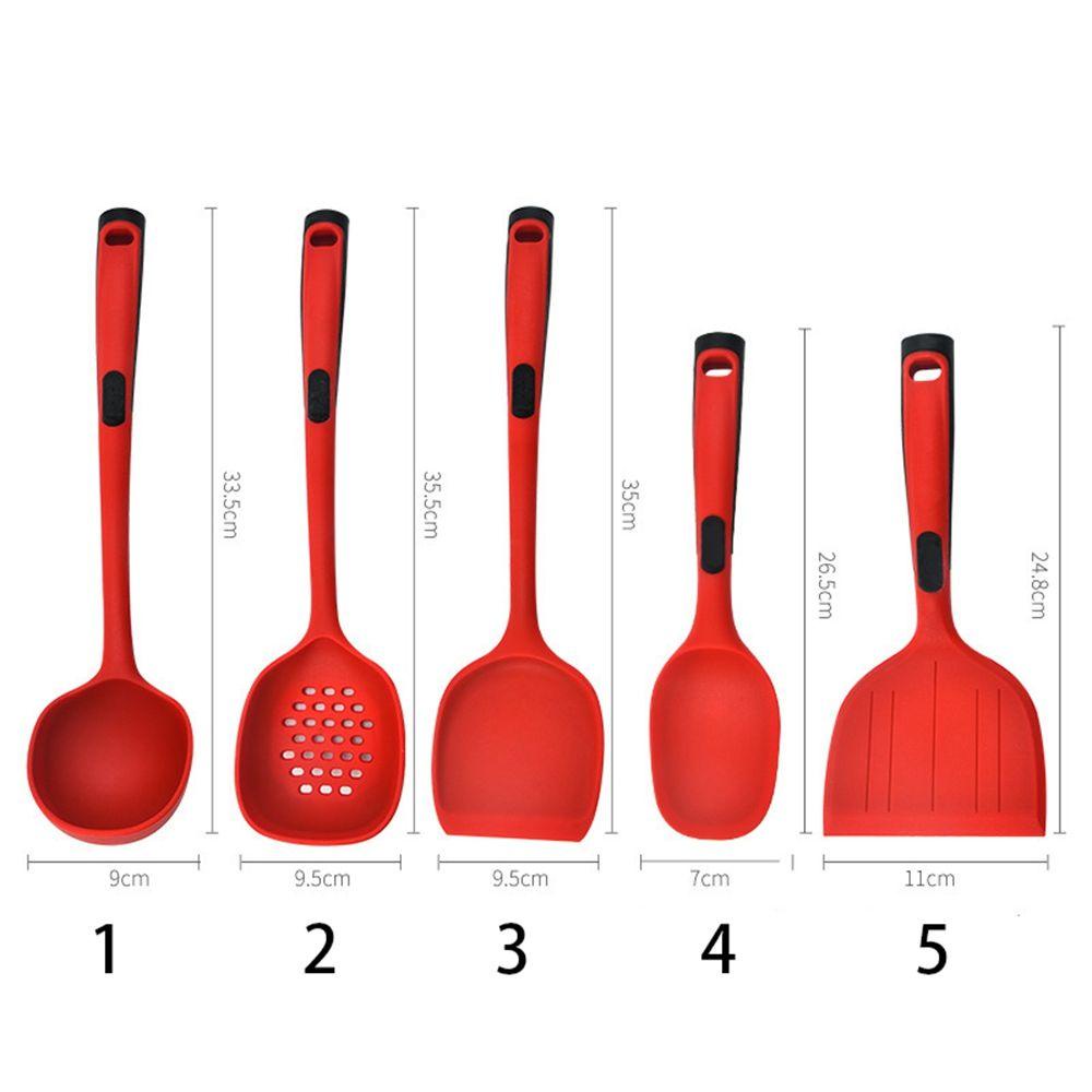 [Elegan] Sendok Sup Masak Silikon Peralatan Makan Peralatan Masak Gadget Kitchen Utensils Spatula