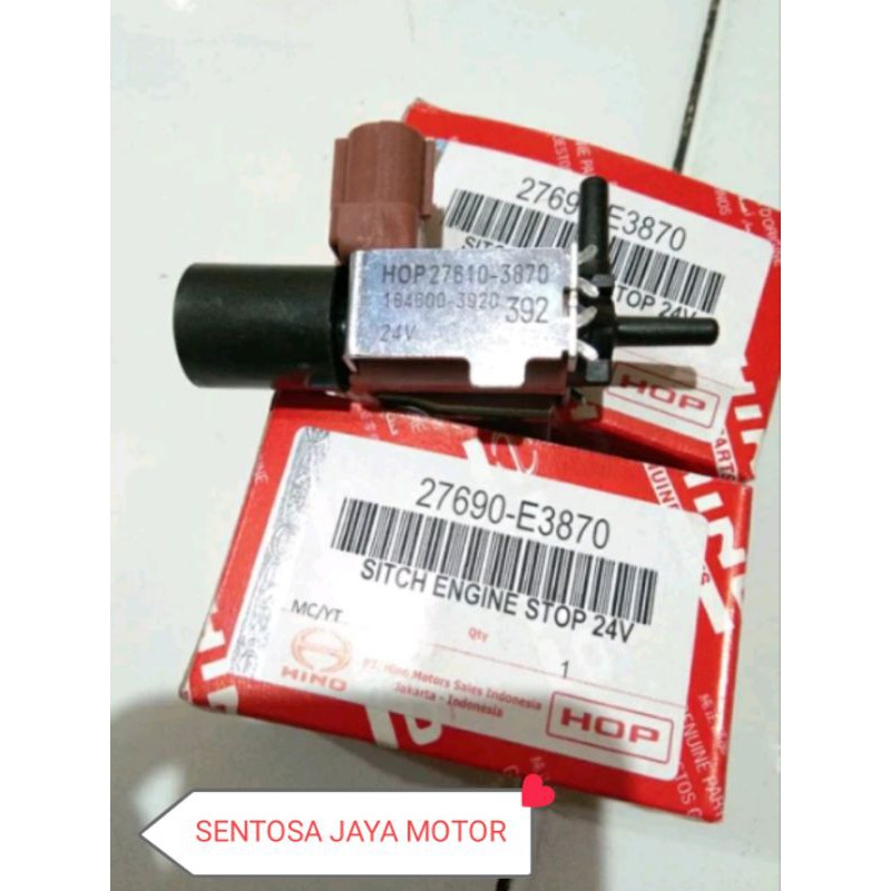 ENGINE STOP SWITCH MATI MESIN DYNA 125 110 130 140 HINO DUTRO 110 130 24V