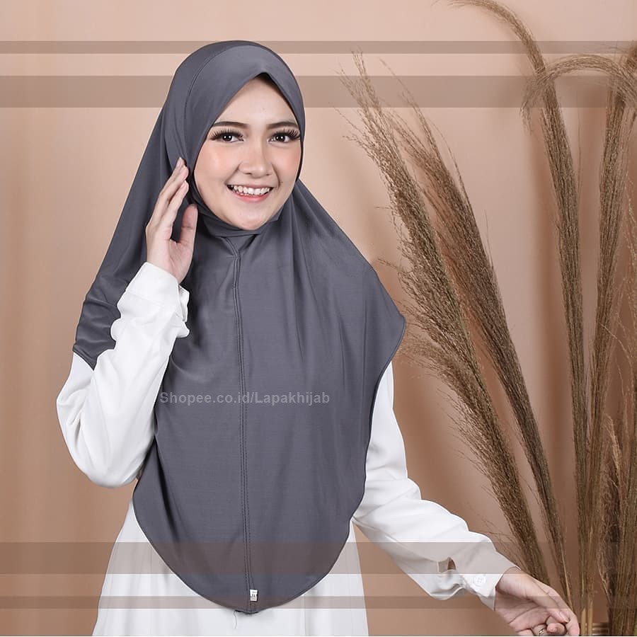 ( BUY 1 GET 1 FREE ) Hijab Masker Instan Terbaru Bahan Jersey Model Niqob Syria Non Pet Jumbo Origin