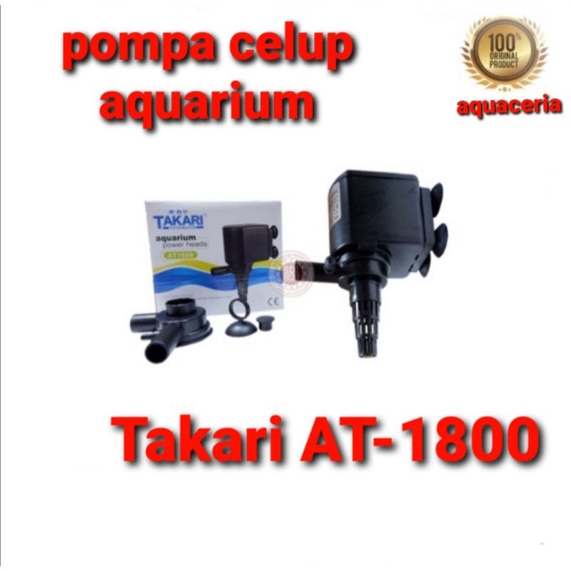 takari at 1800 power head pompa celup air aquarium