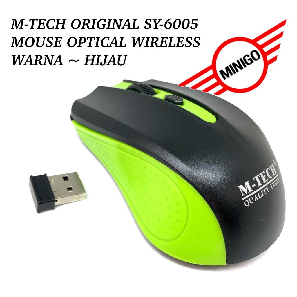 New~ Mouse Wireless M-Tech SY-6005 2.4Ghz