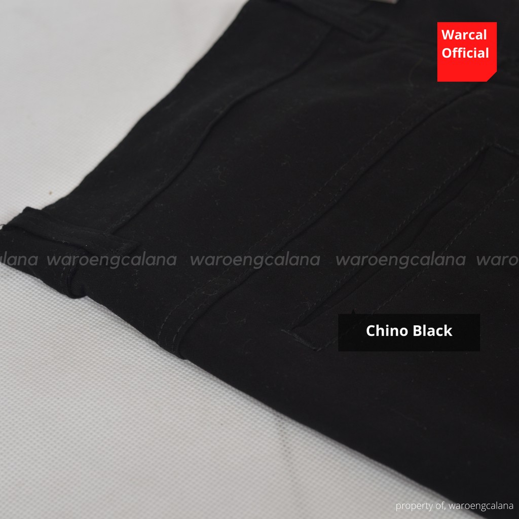 Chino Pants Black Original Lokal Brand