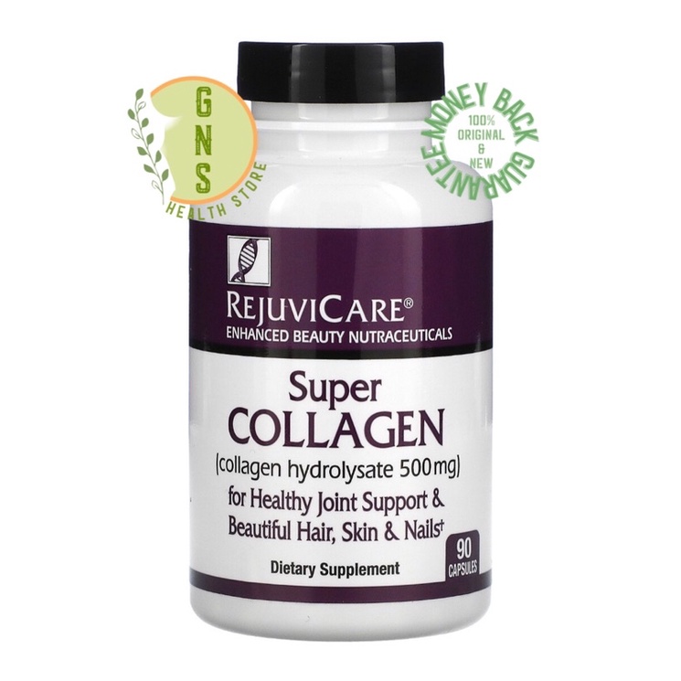 REJUVICARE Super Collagen Collagen Hydrolysate 500mg Healthy Joint Hair Skin Nail