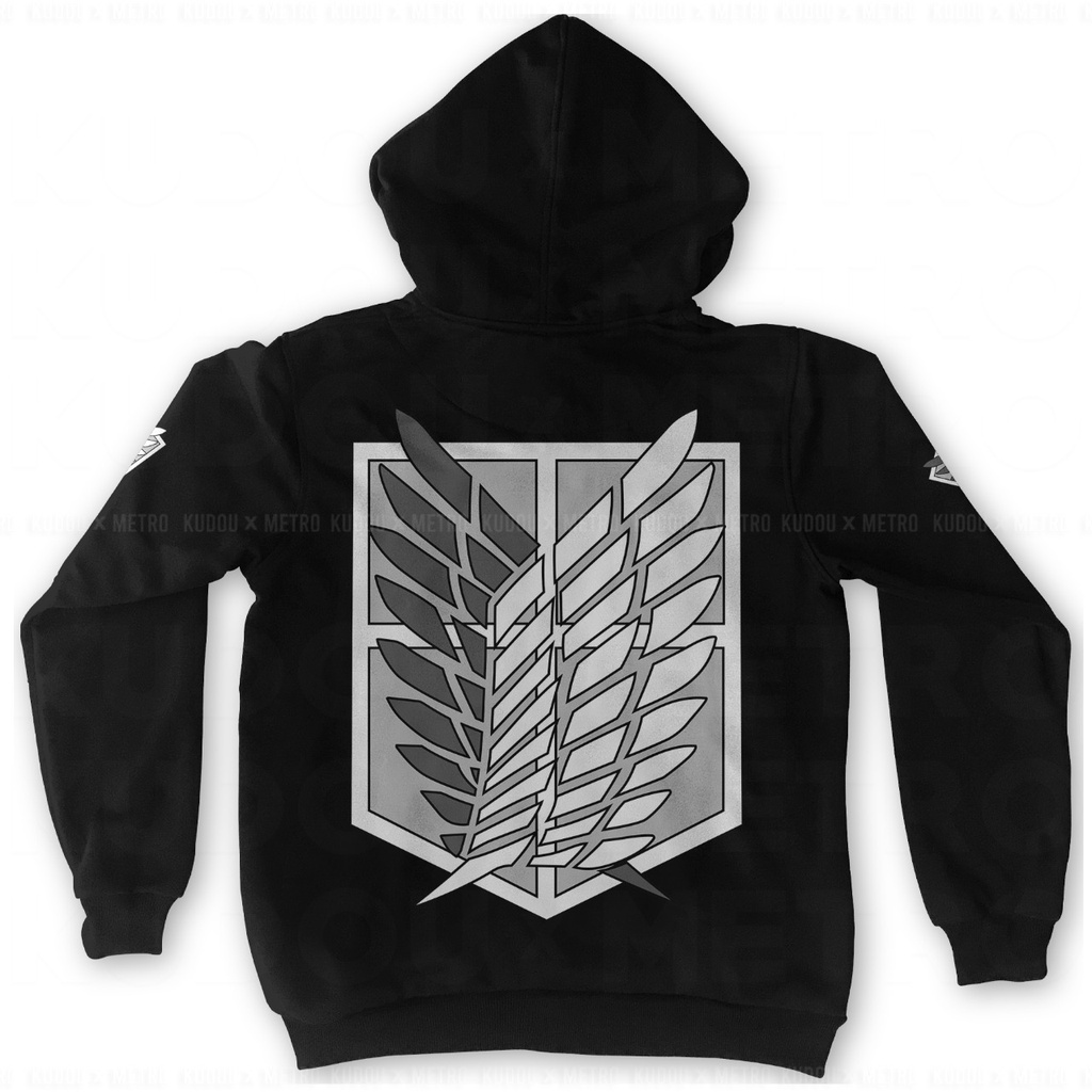 Sweater Attack On Titan SNK Logo Cotton Fleece