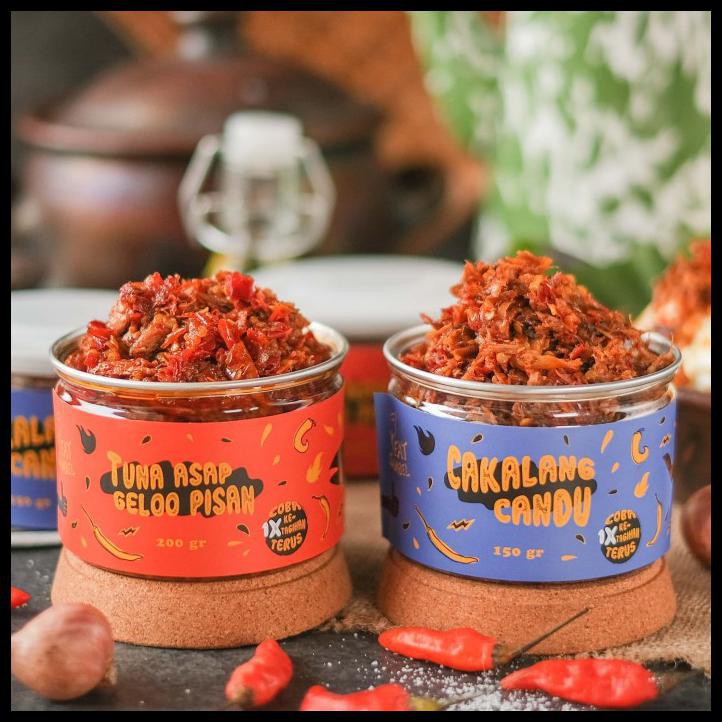 

Spesial Promo - Sambel Tuna Asap Geloo Pisan + Cakalang Candu Suir