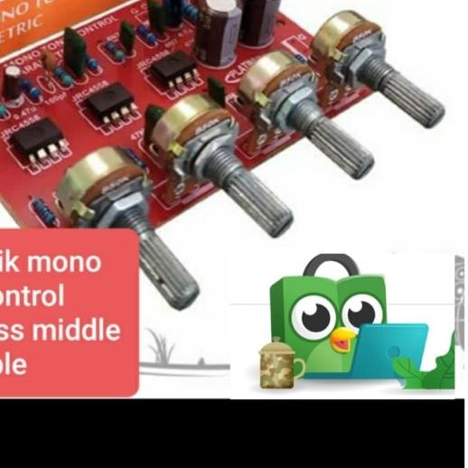 ► dms 197 parametrik tone kontrol control mono middle toa vokal midrange ™
