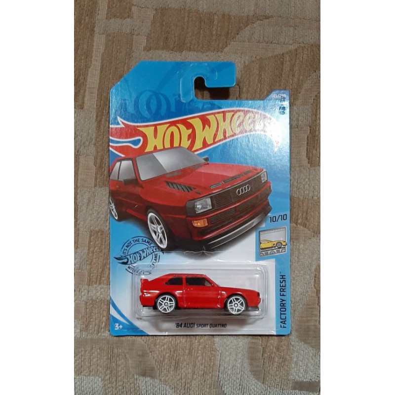 HOTWHEELS 84 AUDI SPORT QUATTRO