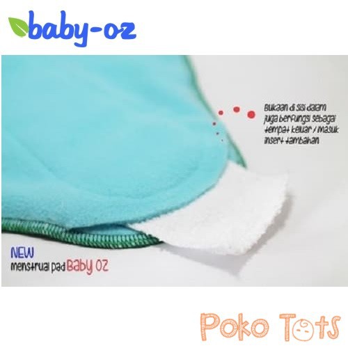 Baby Oz Menstrual Pad Insert Tambahan Menspad Pembalut Kain