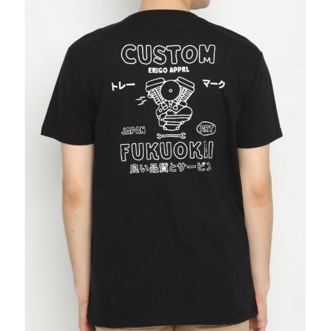 KAOS TERLARIS / KAOS ERIGO JAPAN PART / KAOS DISTRO PRIA DAN WANITA