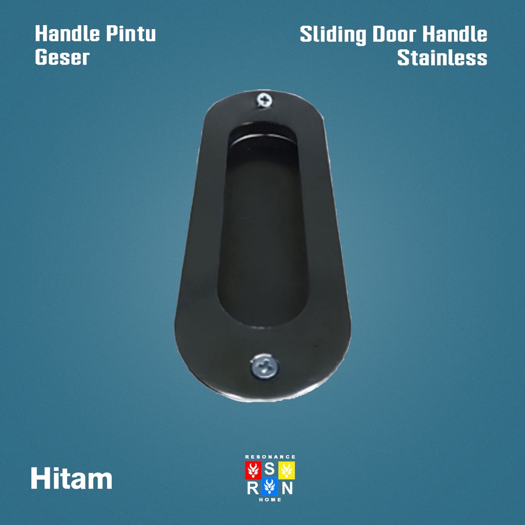 Tarikan Pintu Dorong Oval Stainless l Handle Geser Sliding Kom Kom Resonance Home