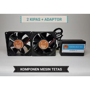 Fan Kipas dengan Adaptor untuk Mesin Tetas