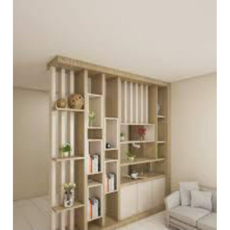 paket set kursi tamu box + partisi ruangan mebel meubel furnitur asli jepara