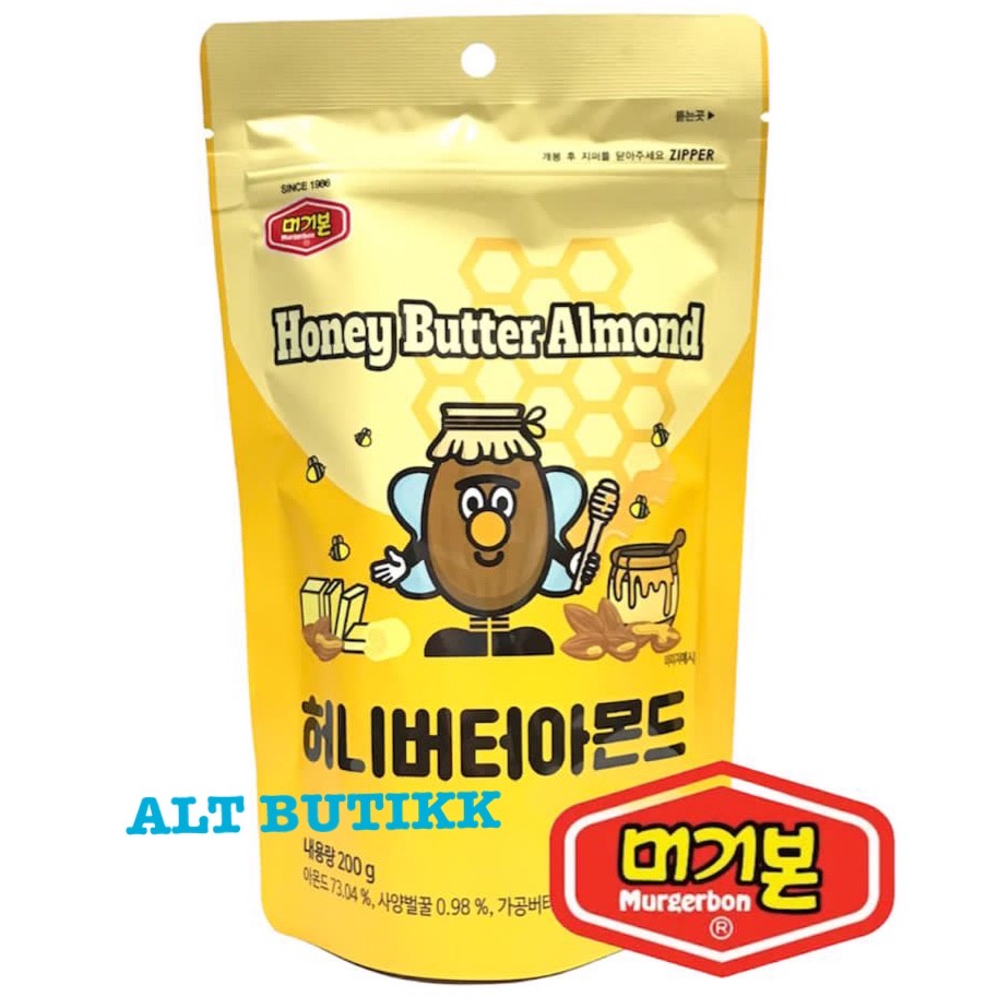 

MURGERBON HONEY BUTTER ALMOND 200 gram | PRODUCT OF KOREA