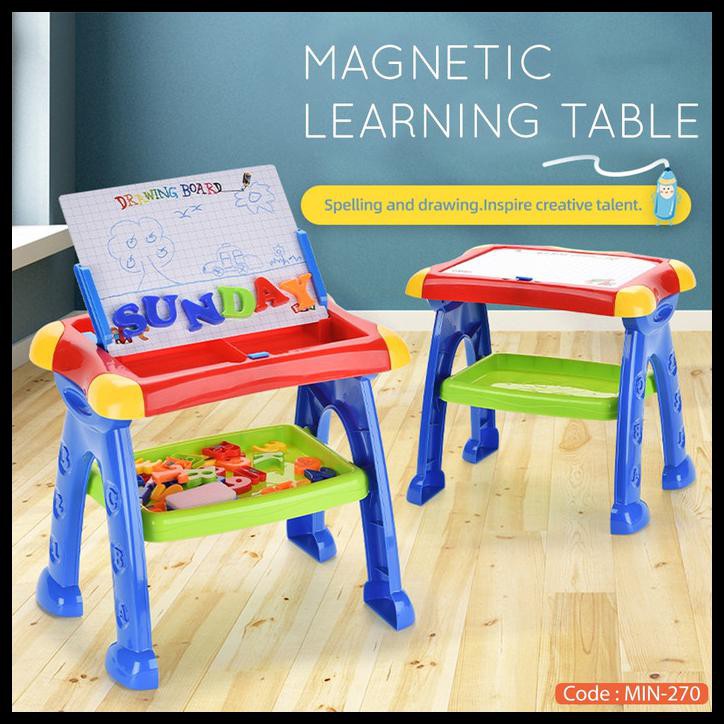 

Magnetic Learning Table Papan Tulis Alfabet Magnet Belajar Menghitung