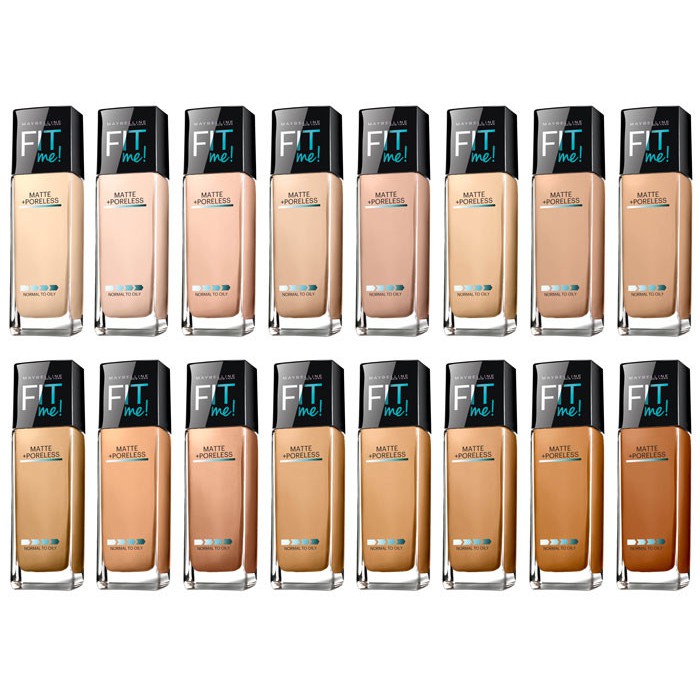 ★ BB ★ MAYBELLINE Fit Me Matte + Poreless Foundation 30ml Botol | Tube 18 ml