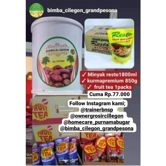 

paket lebaran kurma minyak fruit tea