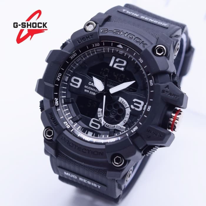 Jam Tangan Pria Casio Gshock GG G-shock Digital - HitamGold
