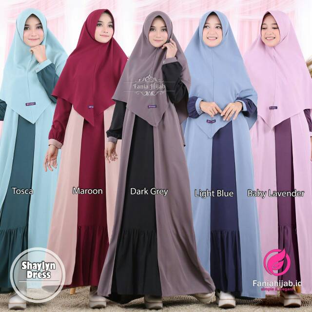 Gamis Shaylin Fania Hijab